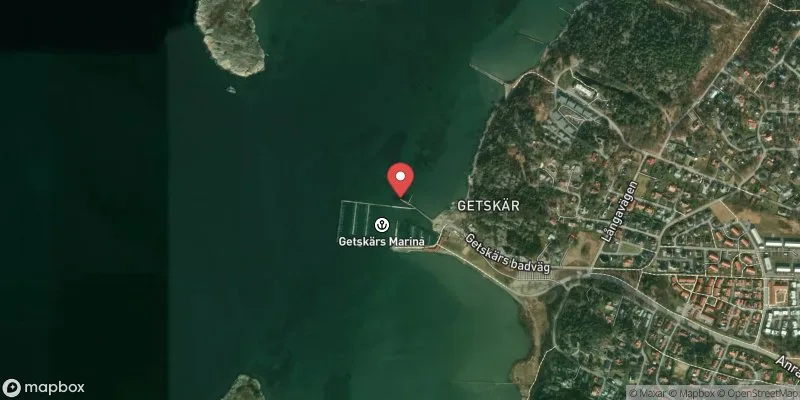 Satellitbild över Getskär i Stenungsund