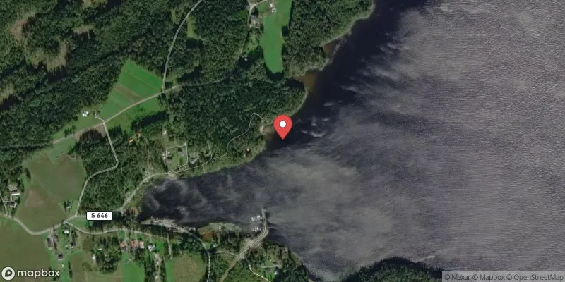 Satellitbild över Glafsfjorden, Bergsviken i Arvika