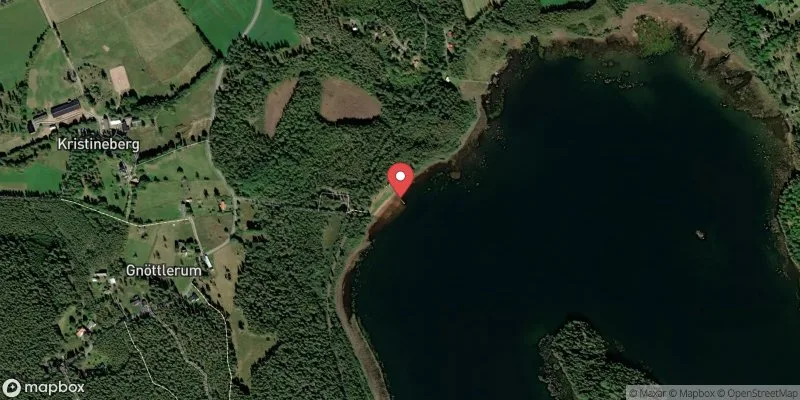 Satellitbild över Gnötteln Kristinebergsbadet i Hultsfred