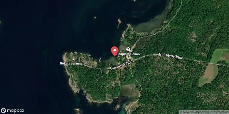 Satellitbild över Gökalv i Ronneby