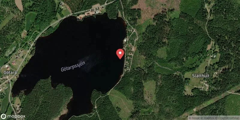 Satellitbild över Götarpssjön i Gnosjö