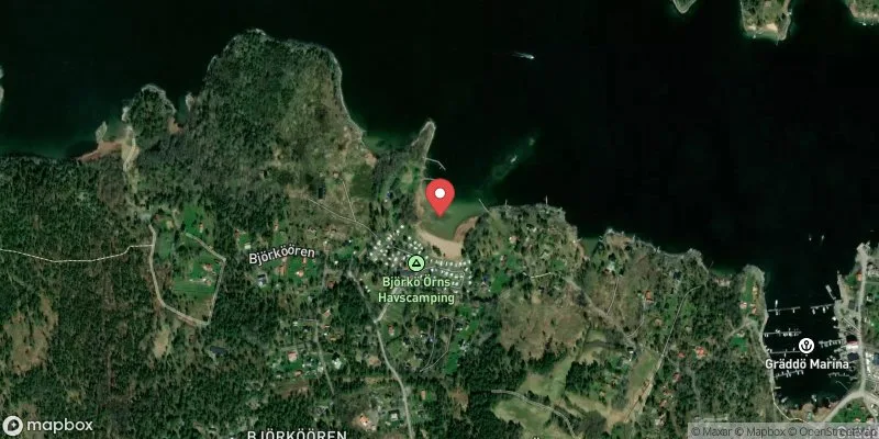 Satellitbild över Gräddö, Björkö Örn i Norrtälje