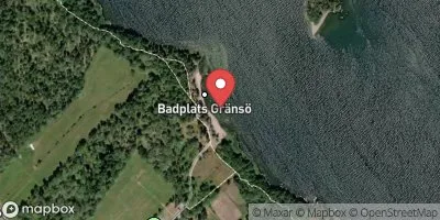 Gränsö, Bondbackens badplats