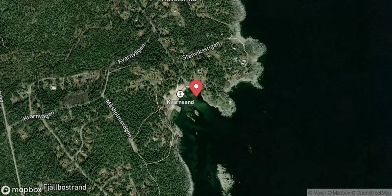Satellitbild över Grisslehamn, Kvarnsandsbadet i Norrtälje