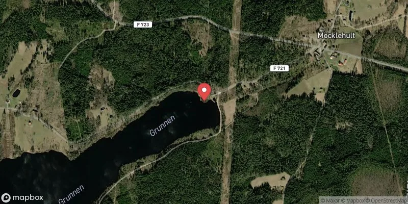 Satellitbild över Grunnen i Sävsjö