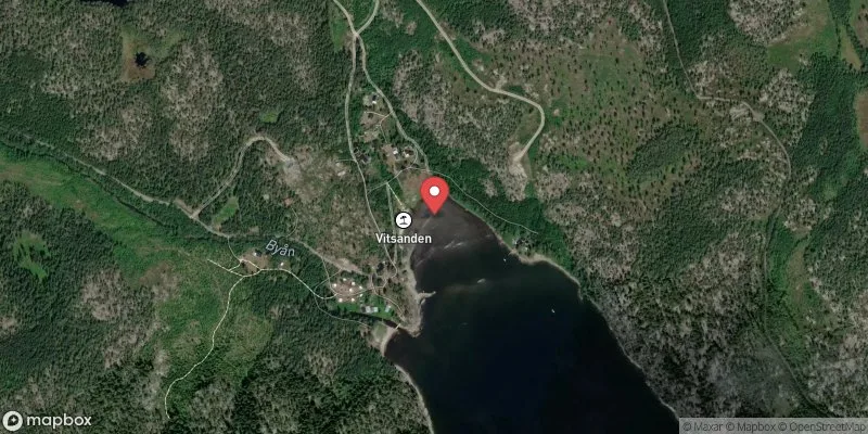 Satellitbild över Häggdånger, Byvikens badplats i Härnösand