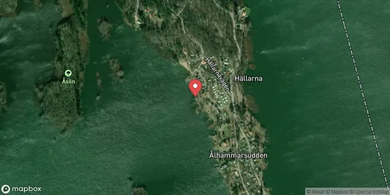 Satellitbild över Hällarna västra i Arboga