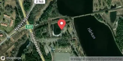 Hårkmobadet, Lits camping