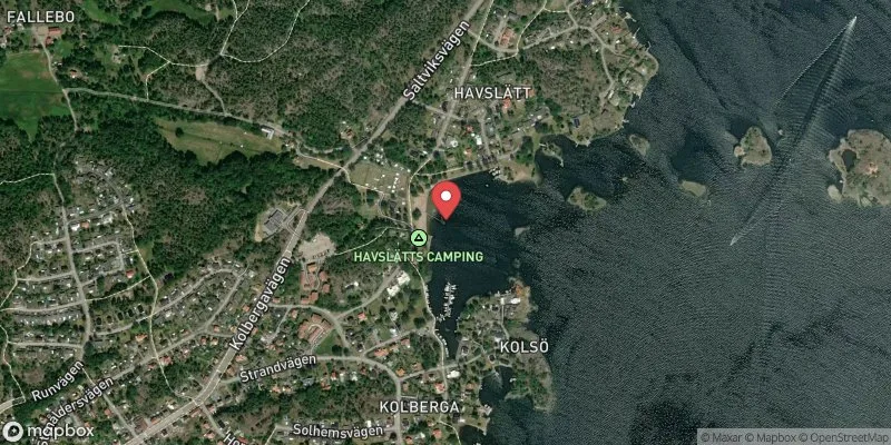 Satellitbild över Havslätt i Oskarshamn