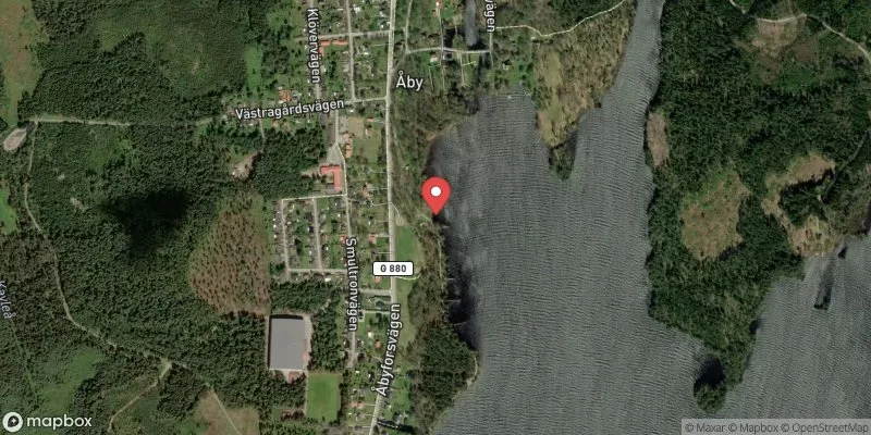 Satellitbild över Helgasjön, Åby i Växjö