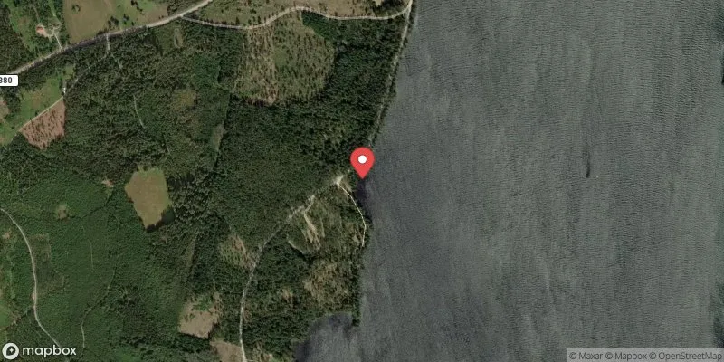 Satellitbild över Helgasjön, Julebadet i Växjö