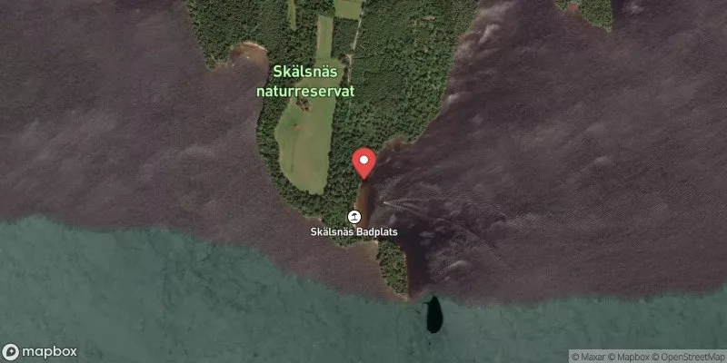 Satellitbild över Helgasjön, Skälsnäs i Växjö