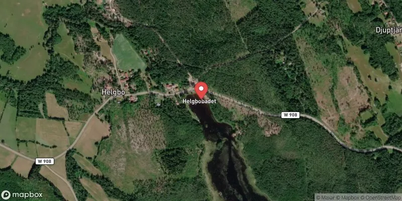 Satellitbild över Helgbo i Leksand