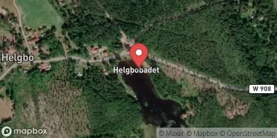 Badplats i Leksand