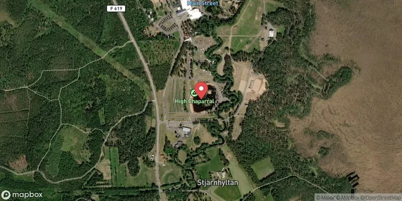 Satellitbild över High Chaparral i Gnosjö