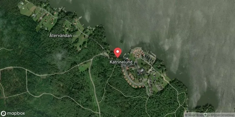 Satellitbild över Hjälmaren, Katrinelund i Örebro