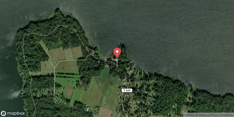 Satellitbild över Hjälmaren, Norra Vinön i Örebro