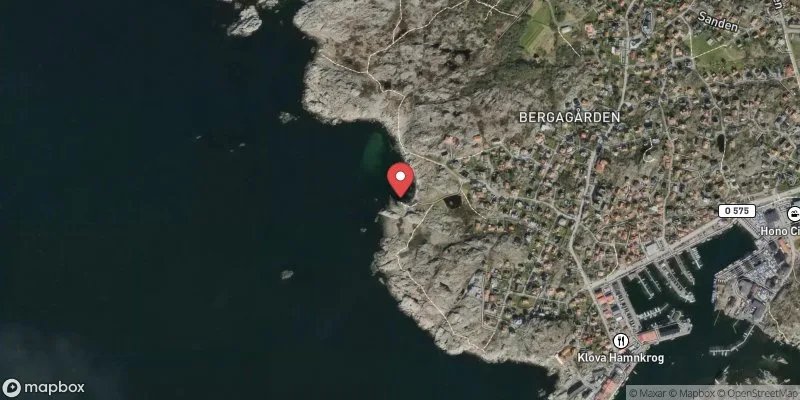 Satellitbild över Hönö, Hästen i Öckerö