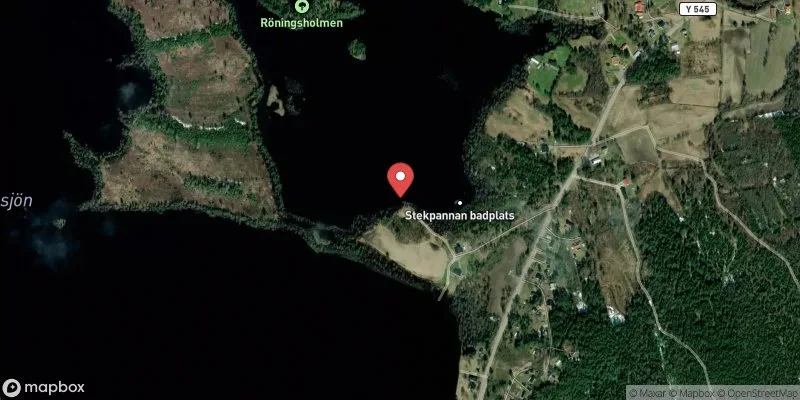 Satellitbild över Hornsjön Njurunda i Sundsvall