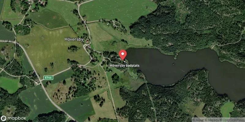 Satellitbild över Hövern i Linköping
