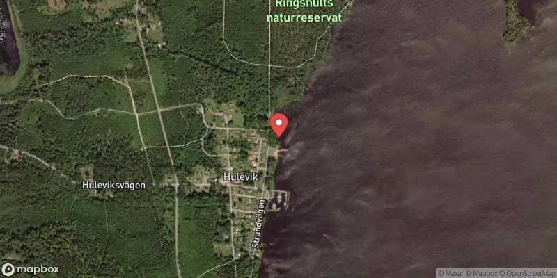 Satellitbild över Hulevik i Alvesta