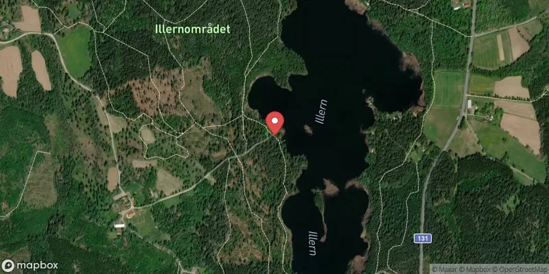 Satellitbild över Illern i Tranås