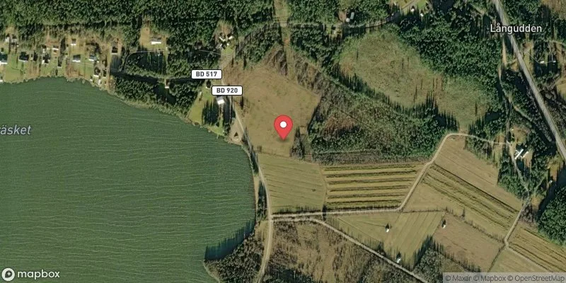 Satellitbild över Järvträsk i Arvidsjaur