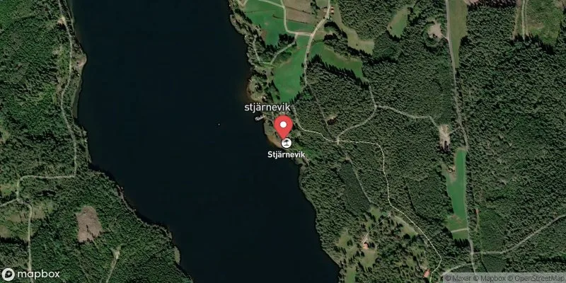 Satellitbild över Juttern, Stjärneviksbadet i Vimmerby