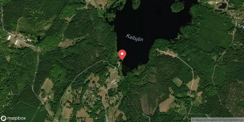 Satellitbild över Kallsjön i Hässleholm
