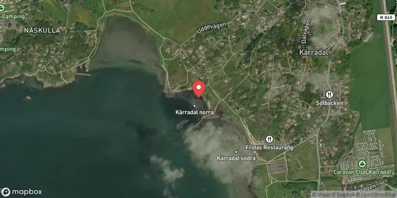 Satellitbild över Kärradal norra(1) i Varberg