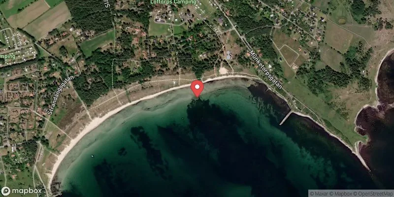 Satellitbild över Kesnäsviken i Borgholm