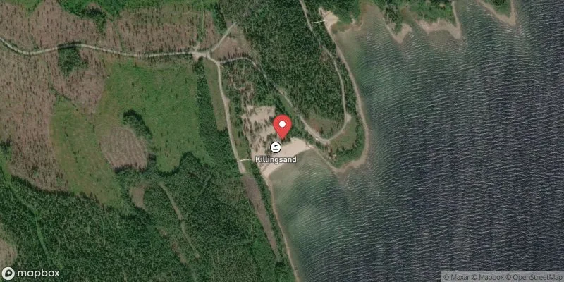 Satellitbild över Killingsand i Robertsfors