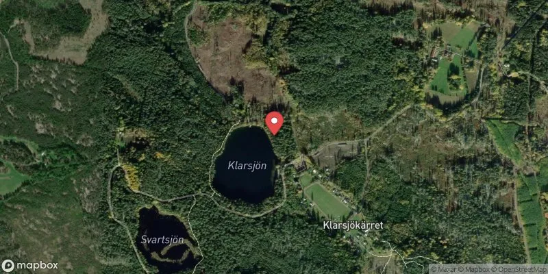 Satellitbild över Klarsjön i Söderköping