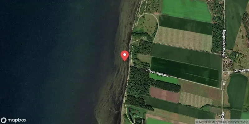 Satellitbild över Kleva i Mörbylånga
