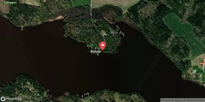 Satellitbild över Koffsan i Enköping