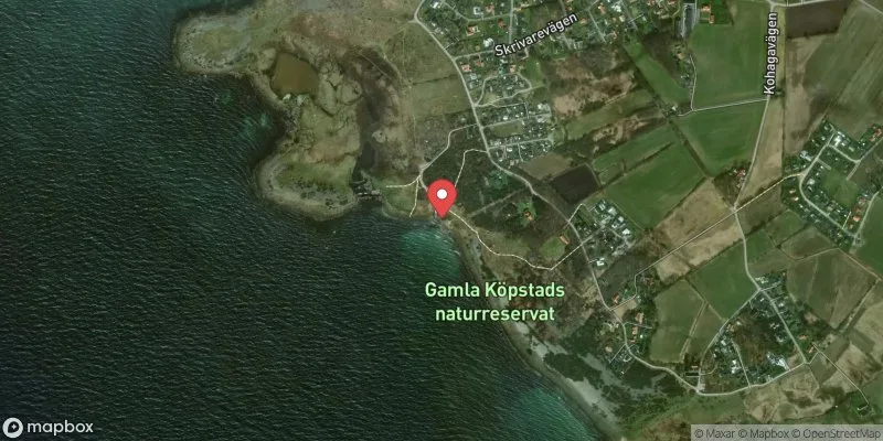 Satellitbild över Kohagen i Varberg