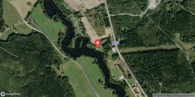 Satellitbild över Kolsva kommunalbad i Köping