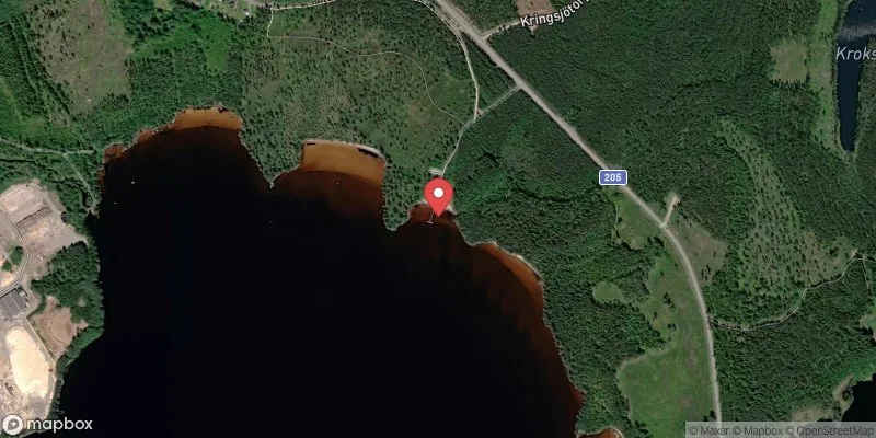 Satellitbild över Kommunalbadet i Laxå