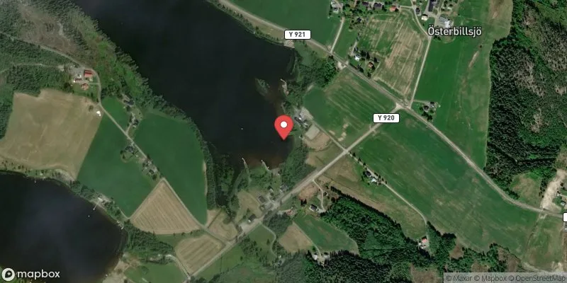 Satellitbild över Komnäsbadet, Billsjösjön i Örnsköldsvik