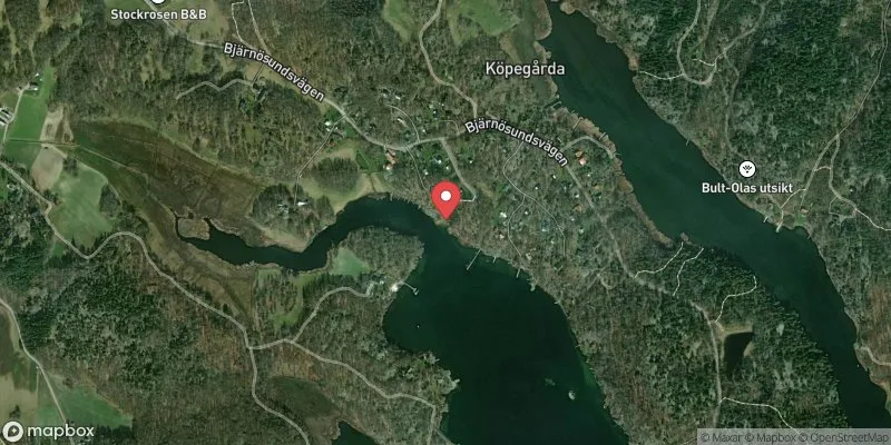 Satellitbild över Köpegård i Karlshamn