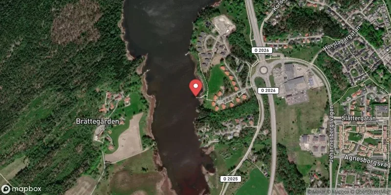Satellitbild över Korseberg i Vänersborg