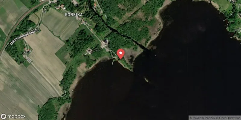 Satellitbild över Korsika i Sandviken