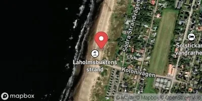 Laholmsbukten, Kolonivägen