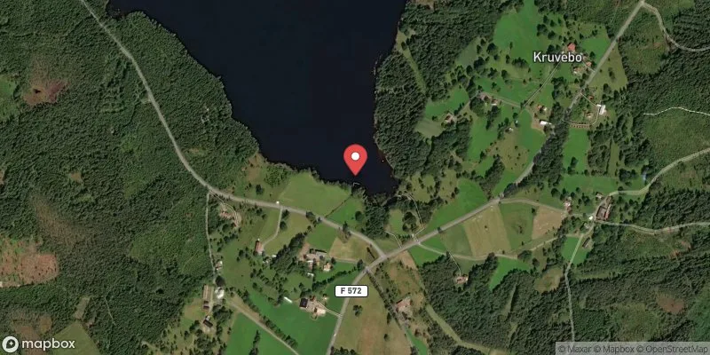 Satellitbild över Långhultsbadet i Gislaved