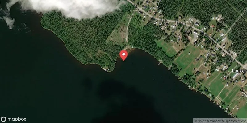 Satellitbild över Lauker i Arvidsjaur