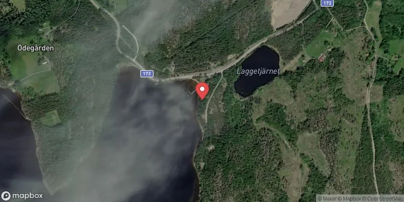 Satellitbild över Lelång, Kråkviken i Bengtsfors