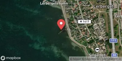 Lerberget, hamnpiren