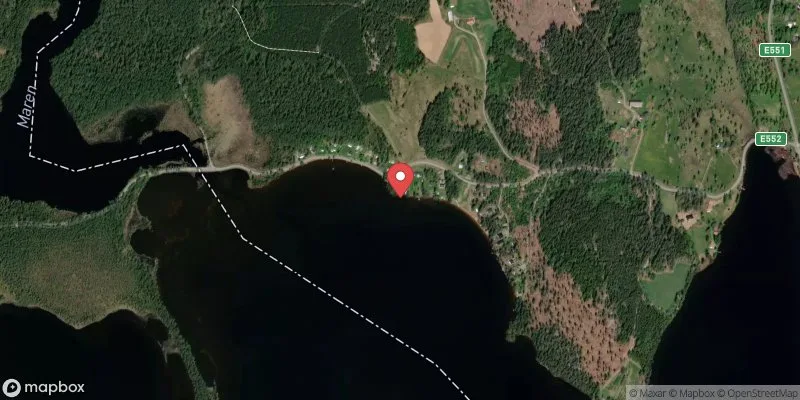 Satellitbild över Liden i Ydre