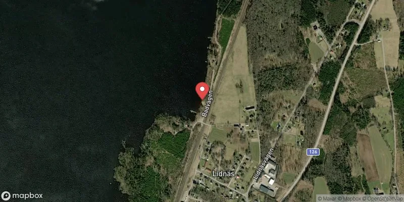 Satellitbild över Lidnäs i Alvesta