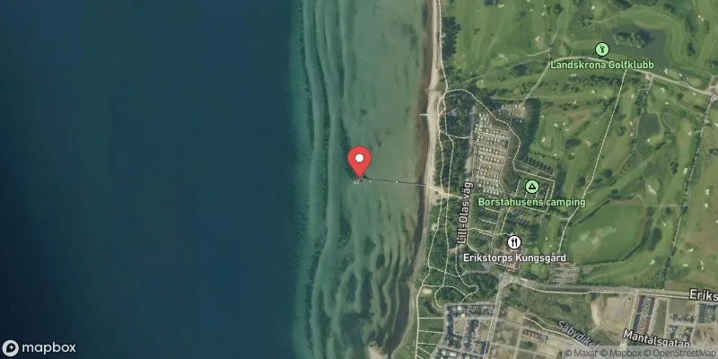 Satellitbild över Lill-Olas  i Landskrona